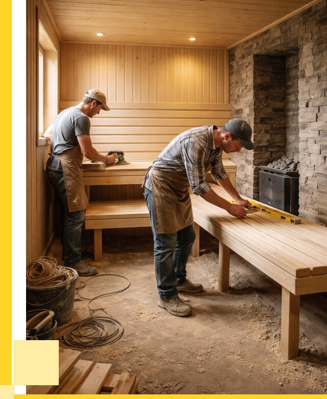 Отделка бани в Уссурийске: внутренняя отделка от 3093 р. | ЭриданСср