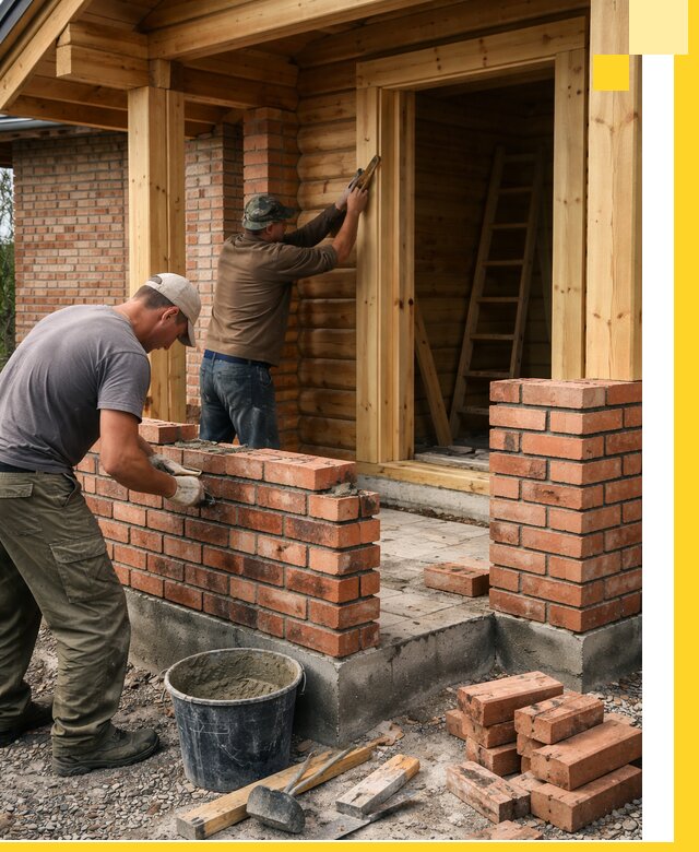 Строительство кирпичных бань под ключ в Уссурийске с гарантией качества