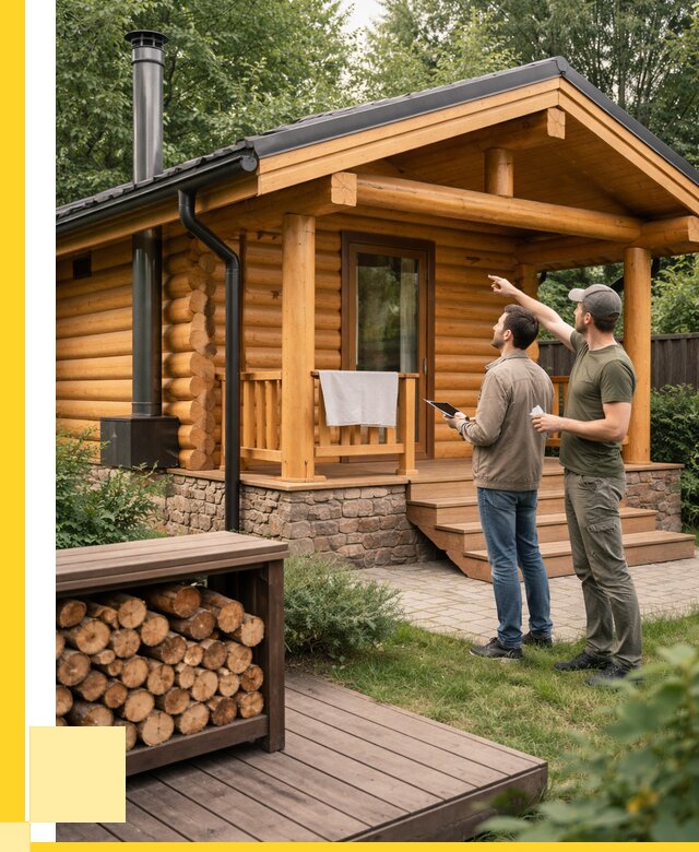 Бани для дачи под ключ в Уссурийске от 257750 р. | ЭриданСср