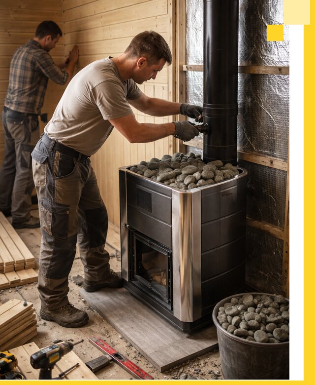 Проектирование и строительство парилок для бани в Уссурийске под ключ