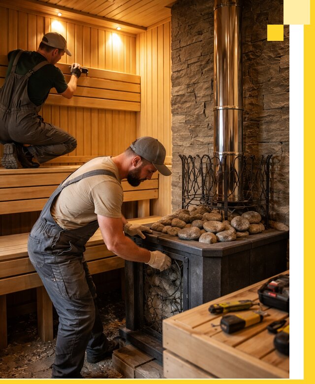 Комплексный дизайн бань, саун и зон отдыха в Уссурийске