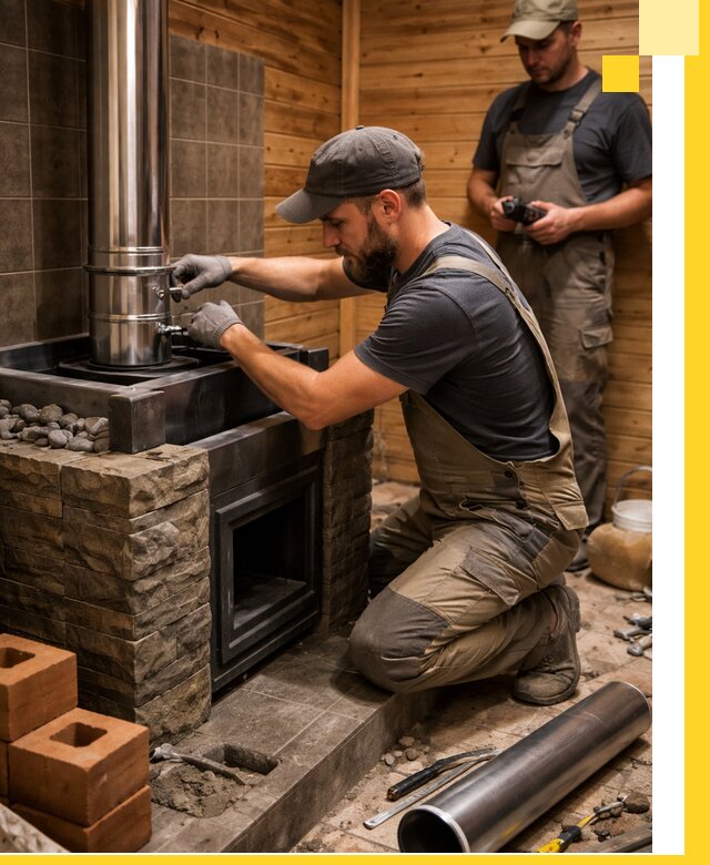 Изготовление и установка банных печей под ключ в Уссурийске