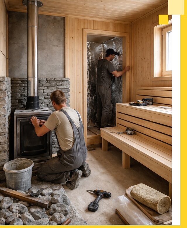 Строительство и изготовление бань под ключ в Уссурийске