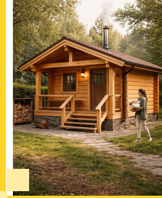 Купить баню под ключ в Уссурийске от 670150 р. | ЭриданСср