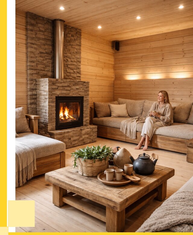 Проект бани с комнатой отдыха в Уссурийске от 36085 р. | ЭриданСср