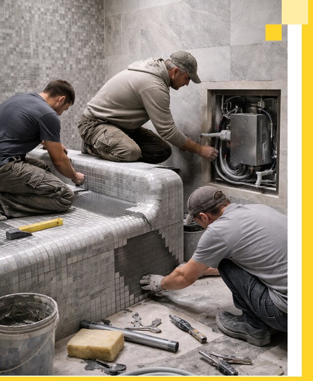 Проекты хамамов под ключ в Уссурийске и дизайн и строительство