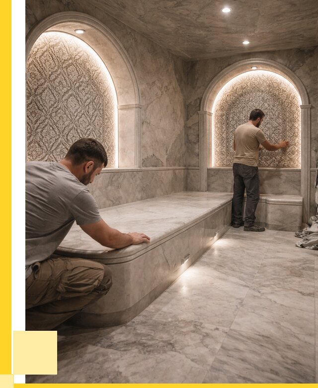 Турецкие бани под ключ в Уссурийске от 257750 р. | ЭриданСср