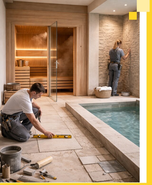 Комплексный дизайн и отделка интерьеров SPA под ключ в Уссурийске